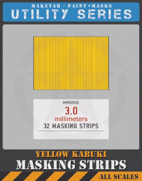 3.0 milimeter masking strips (32) MMs006