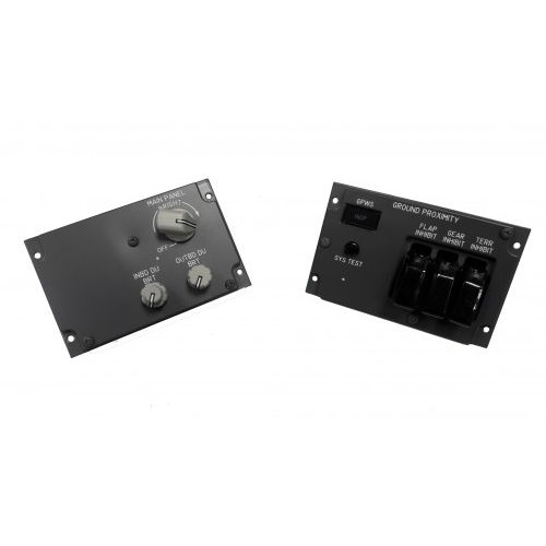 B737 ICS MIP panels (first officer lower subpanels) MIP737ICS_FO_LO