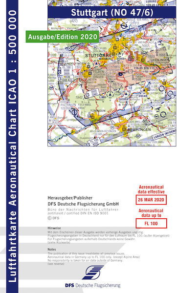 ICAO chart Germany Stuttgart 2020 47-6
