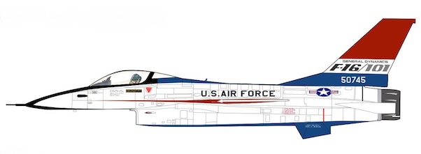 F16/101 75-0745, USAF, 19th Dec 1980 HA3896