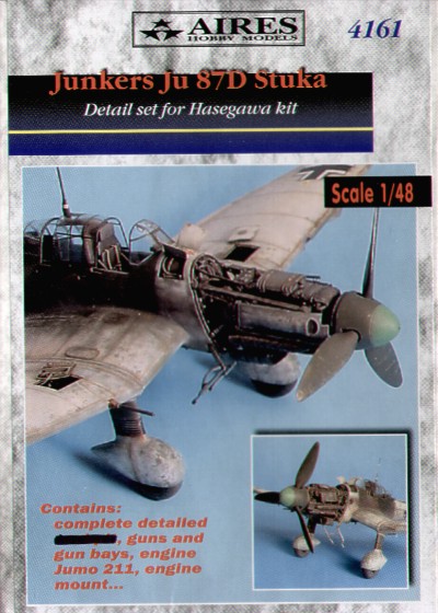Junkers Ju87D Detail set (Hasegawa) 4161