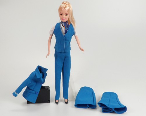 flight attendant barbie