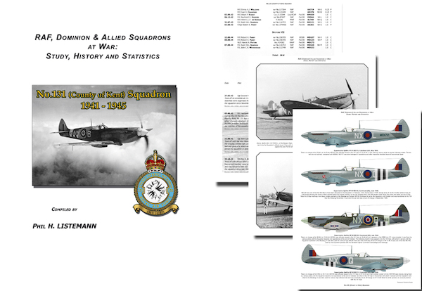 No.131sq (County of Kent) Sqn 1941-1945. 9782918590651