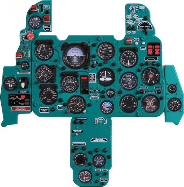 Mikoyan MiG21F Instrument Panel PP07
