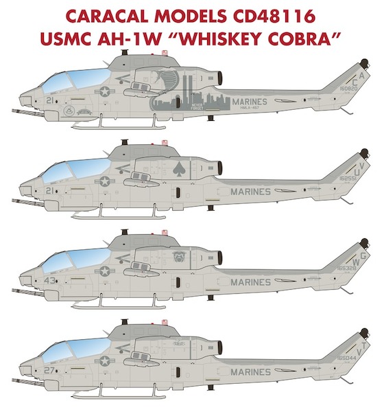 USMC AH-1W Whiskey Cobra CD48116