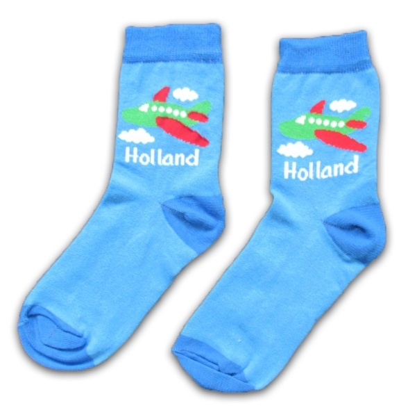 Pair of aircraft socks for children 'Holland' SOK-0236