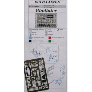 Detailset Finnish Gloster Gladiator MK1 (Roden) KPE48006