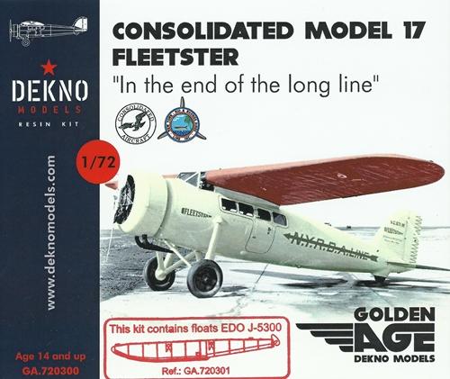 Consolidated Model 17 Fleetster (floats) GA.720301