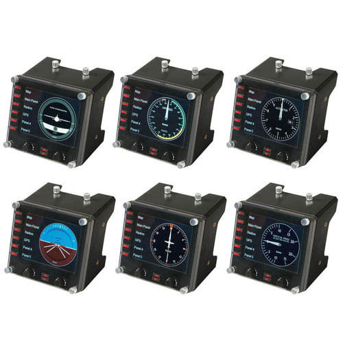 Pro Flight Instrument Panel 6 units Bundle SAITEKBUNDLE