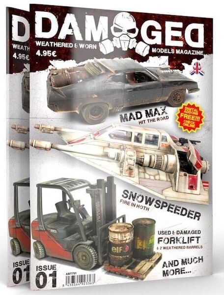 Damaged, Weathered & Worn Models Magazine Issue 01 8436564923363