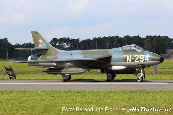Hawker Hunter F.6A N-294 KLu 324 squadron Royal Netherlands Air Force (DHHF) LIMITED EDITION (expected November/December 2022) N-294