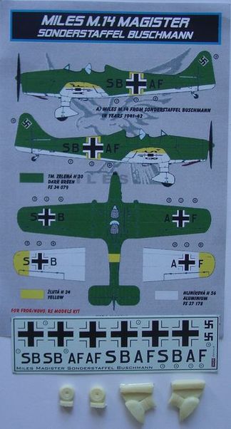 Miles M14 Magister (Sonderstaffel Buschmann) dec72154