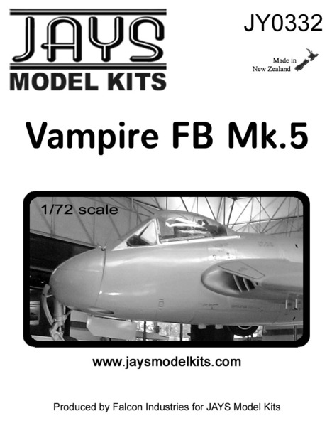 Vampire FB MK5 canopy (2x) jy0332
