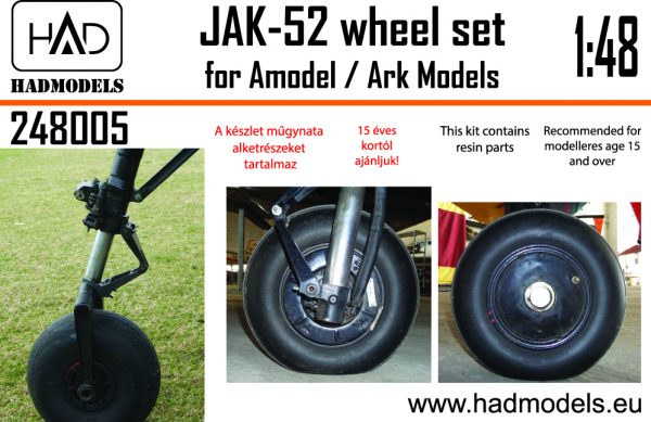 Yak52 Wheel set (A-Model/ ARK) HAD248005