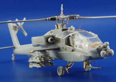 Detailset AH64A Apache (Hasegawa) E72-405