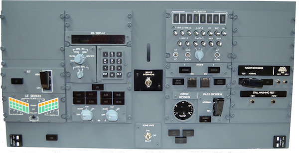 B737 AFT Overhead fully assembled 2M42