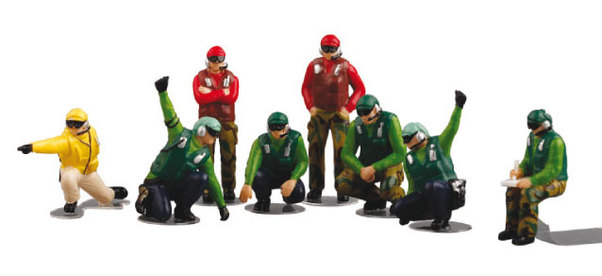 US NAVY Deck Crew - Launch Team (7 Figures) 82TSMWAC002