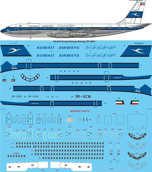 Boeing 707-300 (Kuwait Airways) 144-823
