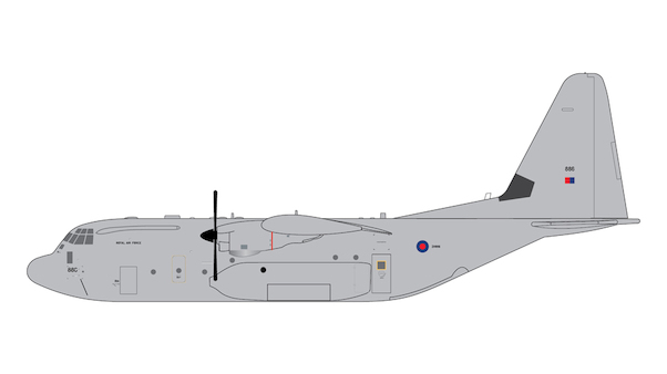 Hercules C130J (RAF, Royal Air Force) ZH886 G2RAF713