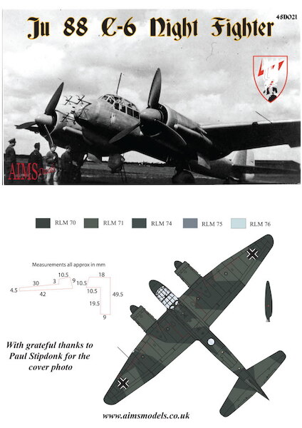 Junkers Ju88C-6 Nightfighter collection 48D021