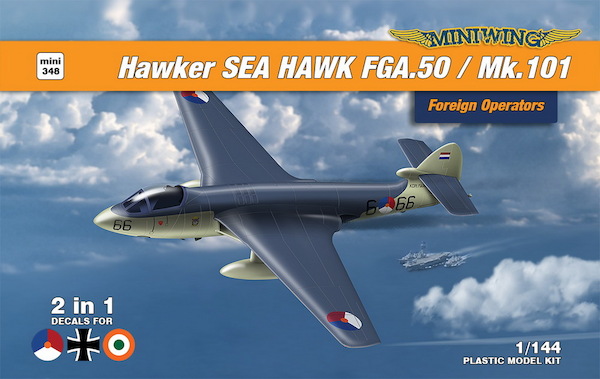 Hawker Sea Hawk Mk.50/101 (Foreign operators)(2 kits)  MINI348