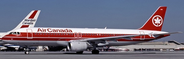 Airbus A320 Air Canada C-FDRH With Stand XX2288