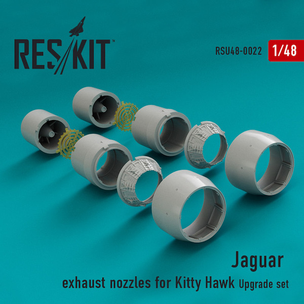 Jaguar Exhaust Nozzle upgrade set (Kitty Hawk) RSU48-0023