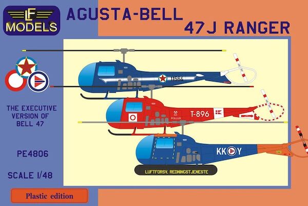 Agusta-Bell 47J Ranger (Yugoslavian AF, RDAF, RNoAF) PE-4806