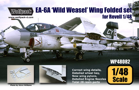 EA-6A 'Wild Weasel' Wing Folded set for Revell 1/48 WP48082