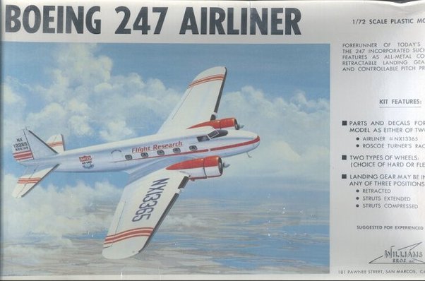 Boeing 247 Airliner SMK72021