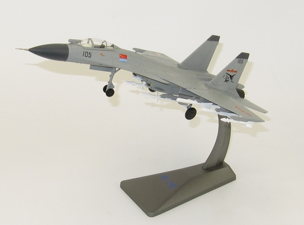 J-15 fighter jet (Gray) Chinese Air Force AF1-0055B
