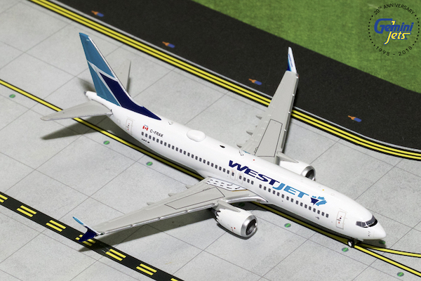 Boeing 737 MAX 8 Westjet C-FRAX GJWJA1823