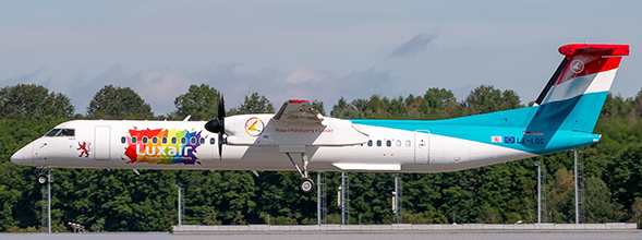 Bombardier Dash 8-Q400 Luxair
