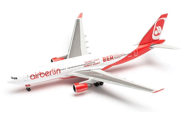 Airbus A330 200 Air Berlin D Alpj Special Titles To Promote The O