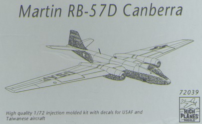 Martin RB57D Canberra 72039