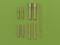 Focke Wulf Fw190 A2 - A5 armament set (MG 17 barrel tips, MG FF barrels, MG151 barrels in fairings) & Pitot Tube AM-48-017