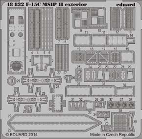 Detailset F15C Eagle MSIP II Interior (Great Wall) E48-832