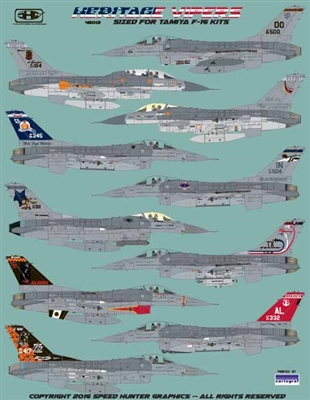 Heritage Vipers (Tamiya F-16) SHG48013
