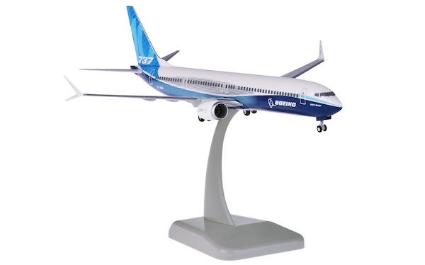 Boeing 737 MAX 10 Boeing House colors N8703J wit stand and gears HG11243GR