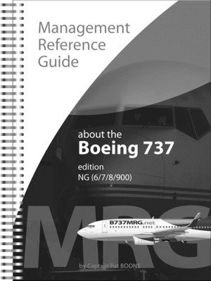 Boeing 737 Management Reference Guide: Edition NG (6/7/8/900) black & white 9078333073