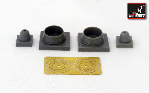 Yakovlev Yak38M Forger take-off engines nozzles (Hobby Boss) AR ACA4809