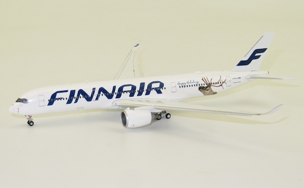 Finnair A350-900 Flap Down OH-LWD HAPPY HOILDAY JC Wings Scale 1:400 LH4059A