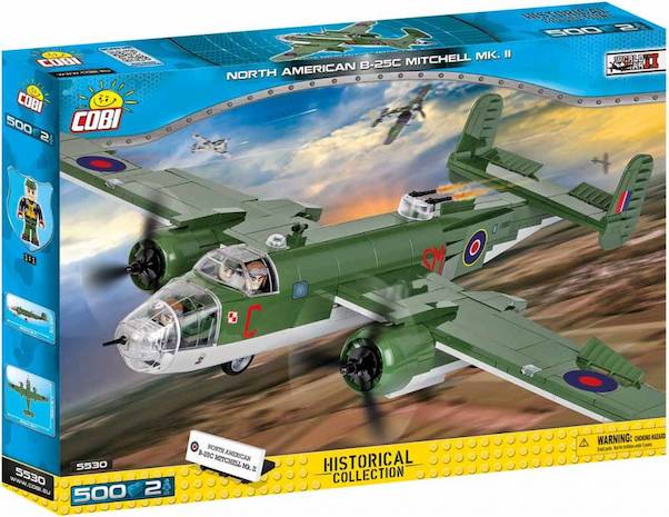North American B25C Mitchell II 500 pieces 5530