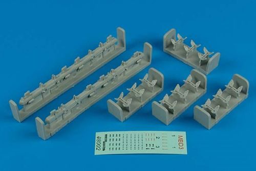 MBD-3 Soviet Multiple Bomb racks (2x) 480-002