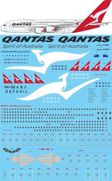 Airbus A380 (Qantas) sts44222