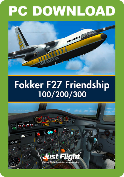 Fokker F27 Friendship 100/200/300 (download version) J3F000177-D