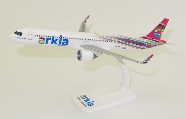 Herpa Arkia Israeli Airlines Airbus A321neo red variant 534147