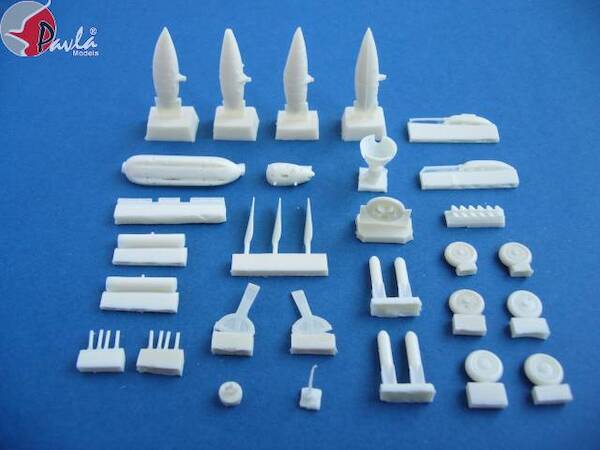 Upgrade set for Messerschmitt BF109G/K U72020