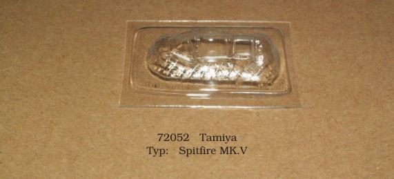 Canopy Supermarine Spitfire MKV (Tamiya) rt72052