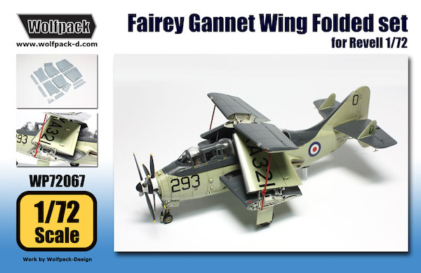 Fairey Gannet Wing Folded set (Revell) WP72067